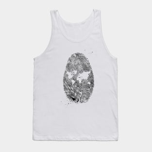 Fingerprint Tank Top